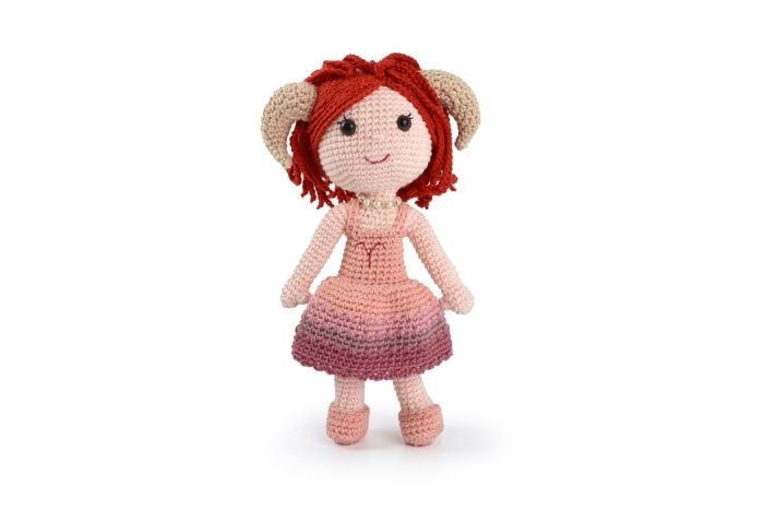Aries Amigurumi Doll